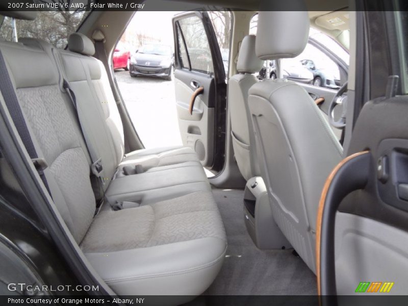 Polar White / Gray 2007 Saturn VUE V6 AWD