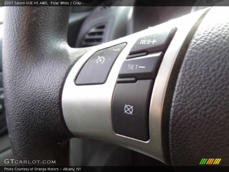 Polar White / Gray 2007 Saturn VUE V6 AWD