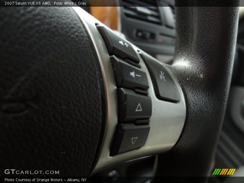 Polar White / Gray 2007 Saturn VUE V6 AWD