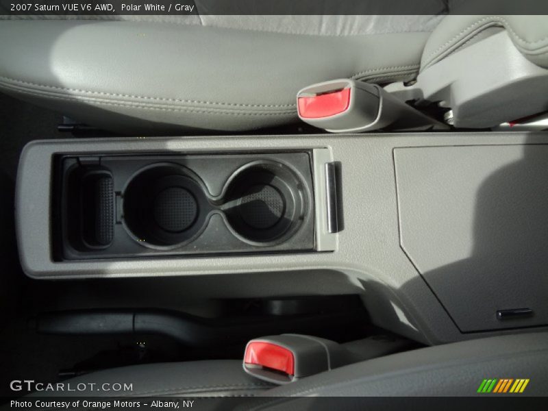 Polar White / Gray 2007 Saturn VUE V6 AWD