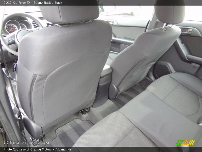 Ebony Black / Black 2012 Kia Forte EX