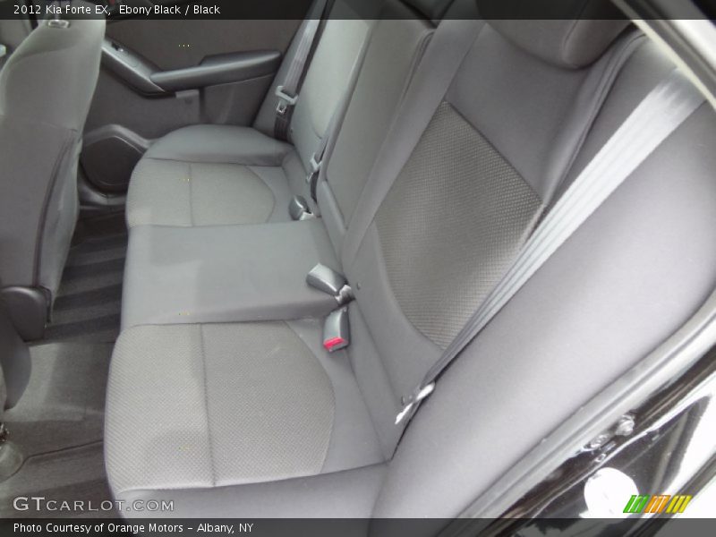 Ebony Black / Black 2012 Kia Forte EX
