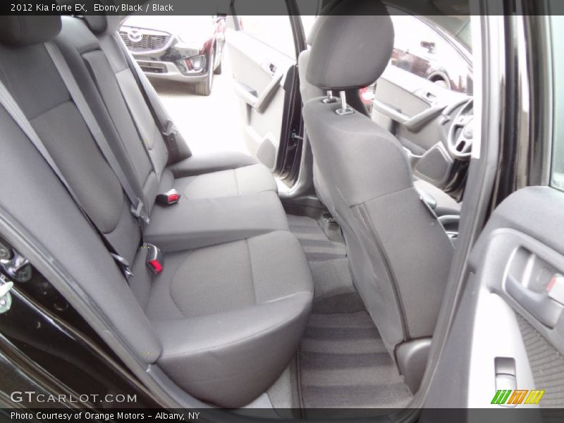 Ebony Black / Black 2012 Kia Forte EX