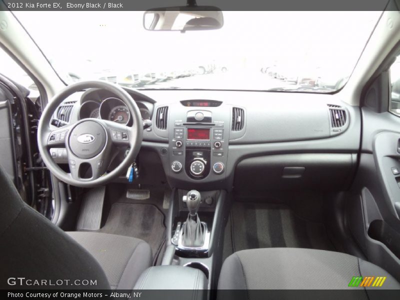 Ebony Black / Black 2012 Kia Forte EX