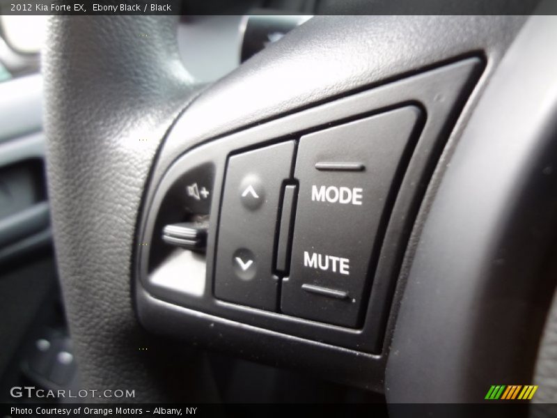 Ebony Black / Black 2012 Kia Forte EX