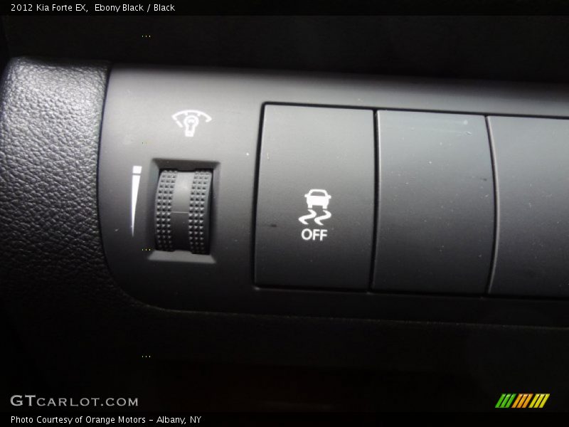 Ebony Black / Black 2012 Kia Forte EX