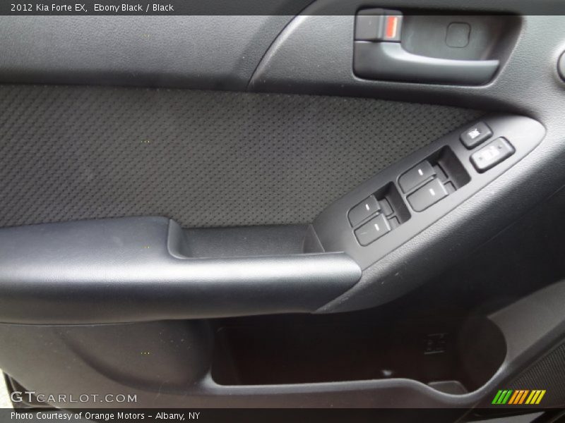 Ebony Black / Black 2012 Kia Forte EX