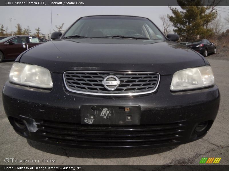 Blackout / Stone Gray 2003 Nissan Sentra GXE