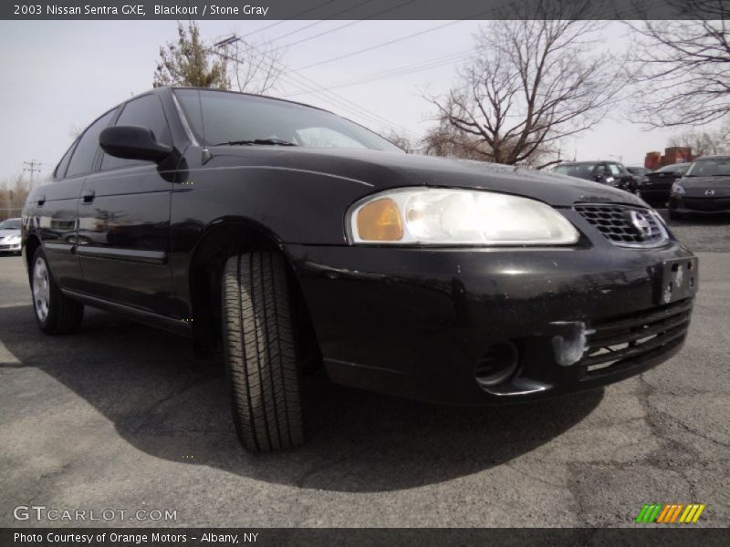 Blackout / Stone Gray 2003 Nissan Sentra GXE