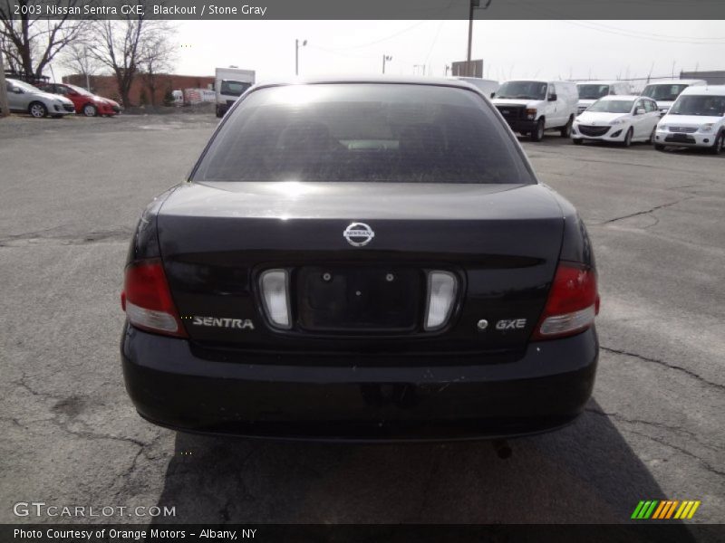 Blackout / Stone Gray 2003 Nissan Sentra GXE