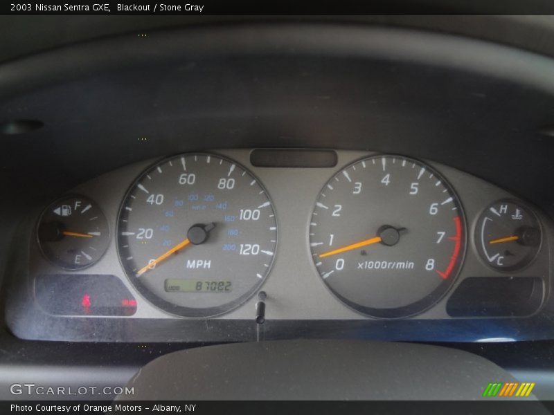 Blackout / Stone Gray 2003 Nissan Sentra GXE