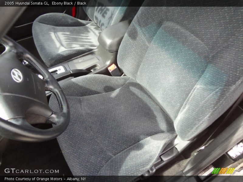 Ebony Black / Black 2005 Hyundai Sonata GL