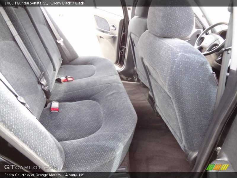 Ebony Black / Black 2005 Hyundai Sonata GL