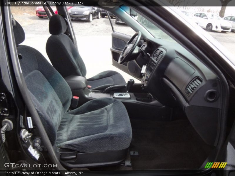 Ebony Black / Black 2005 Hyundai Sonata GL