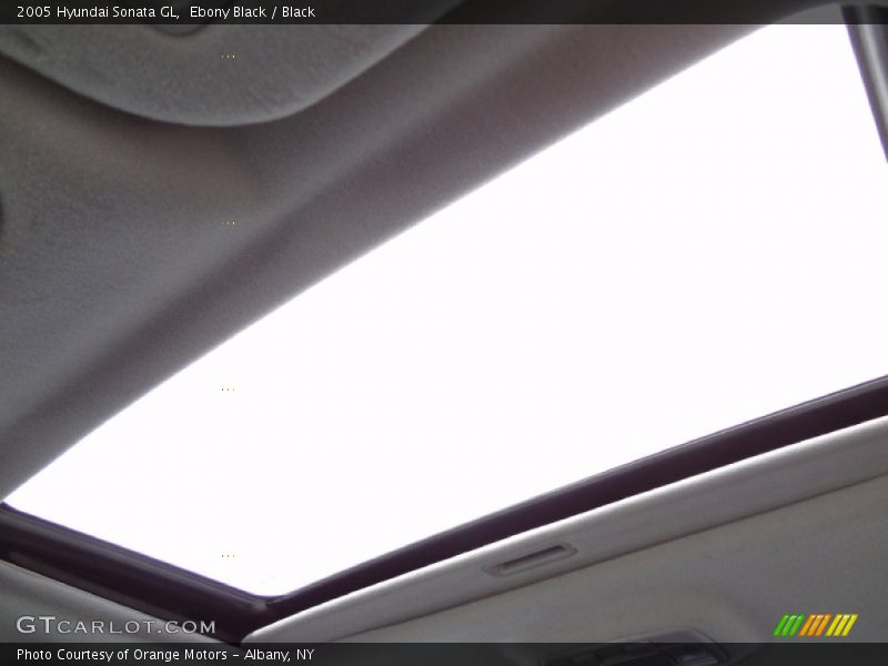 Ebony Black / Black 2005 Hyundai Sonata GL