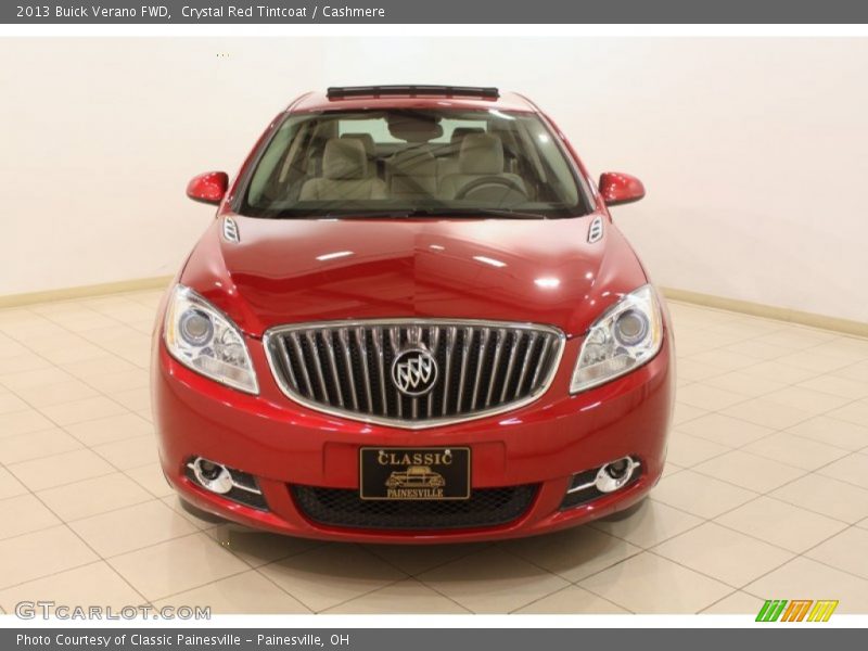 Crystal Red Tintcoat / Cashmere 2013 Buick Verano FWD