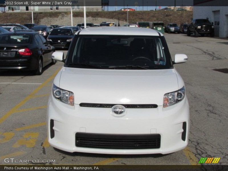 Super White / Dark Gray 2012 Scion xB
