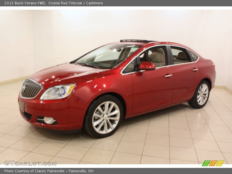Crystal Red Tintcoat / Cashmere 2013 Buick Verano FWD