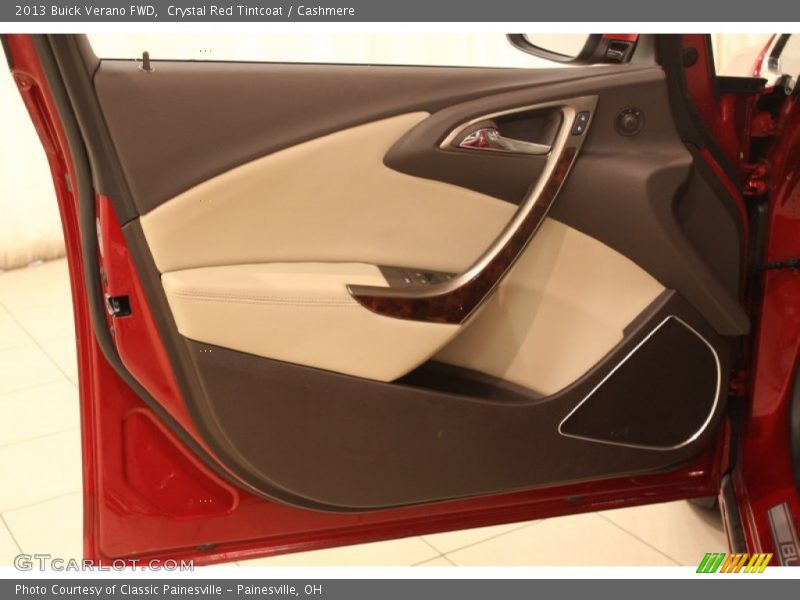Crystal Red Tintcoat / Cashmere 2013 Buick Verano FWD