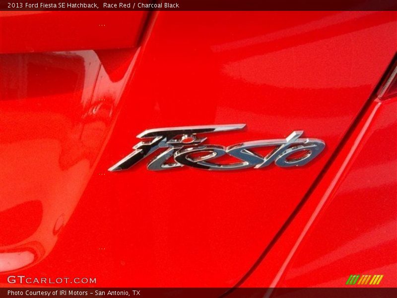 Race Red / Charcoal Black 2013 Ford Fiesta SE Hatchback