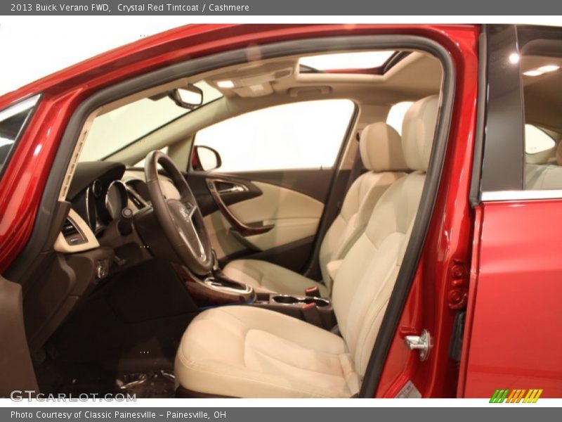 Crystal Red Tintcoat / Cashmere 2013 Buick Verano FWD