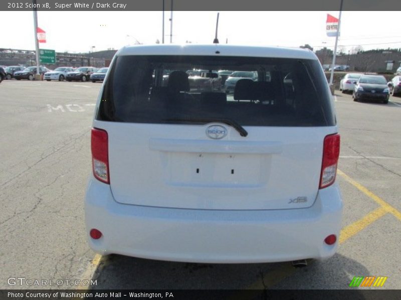 Super White / Dark Gray 2012 Scion xB