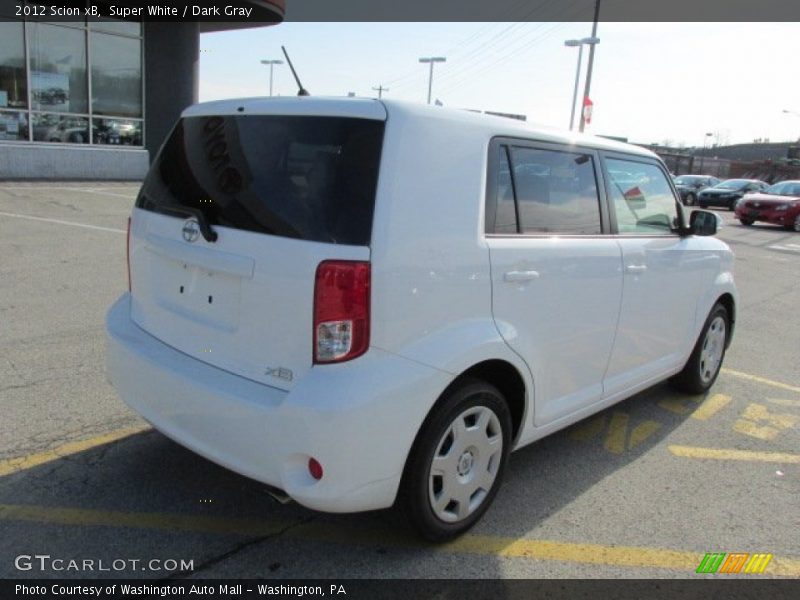 Super White / Dark Gray 2012 Scion xB