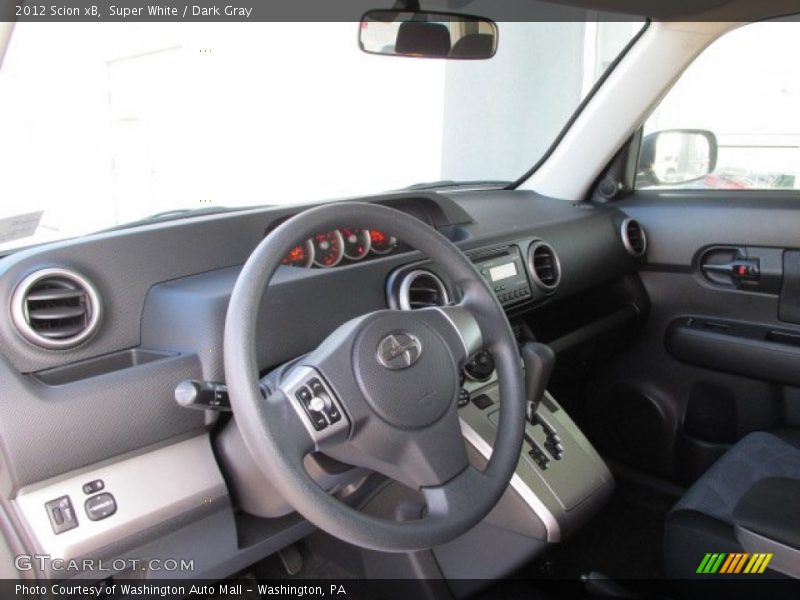 Super White / Dark Gray 2012 Scion xB