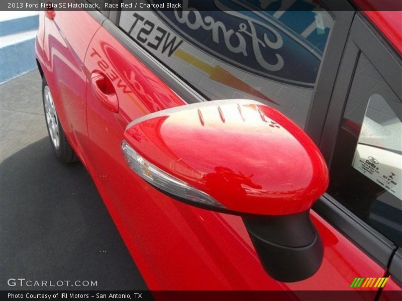 Race Red / Charcoal Black 2013 Ford Fiesta SE Hatchback