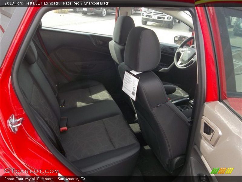 Race Red / Charcoal Black 2013 Ford Fiesta SE Hatchback