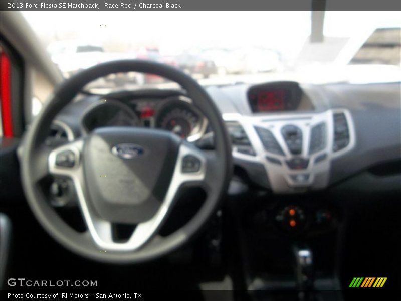 Race Red / Charcoal Black 2013 Ford Fiesta SE Hatchback