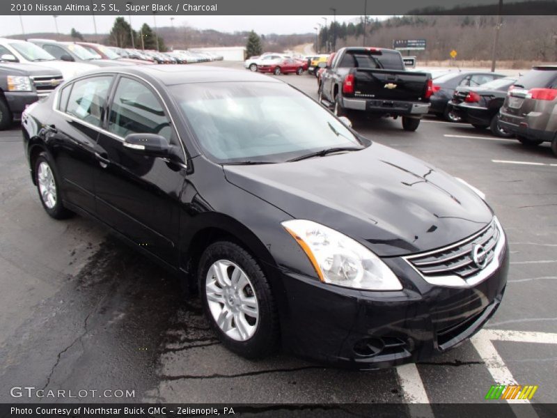Super Black / Charcoal 2010 Nissan Altima 2.5 SL