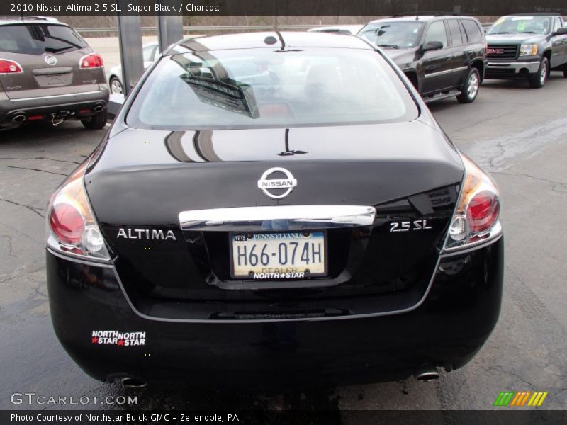 Super Black / Charcoal 2010 Nissan Altima 2.5 SL