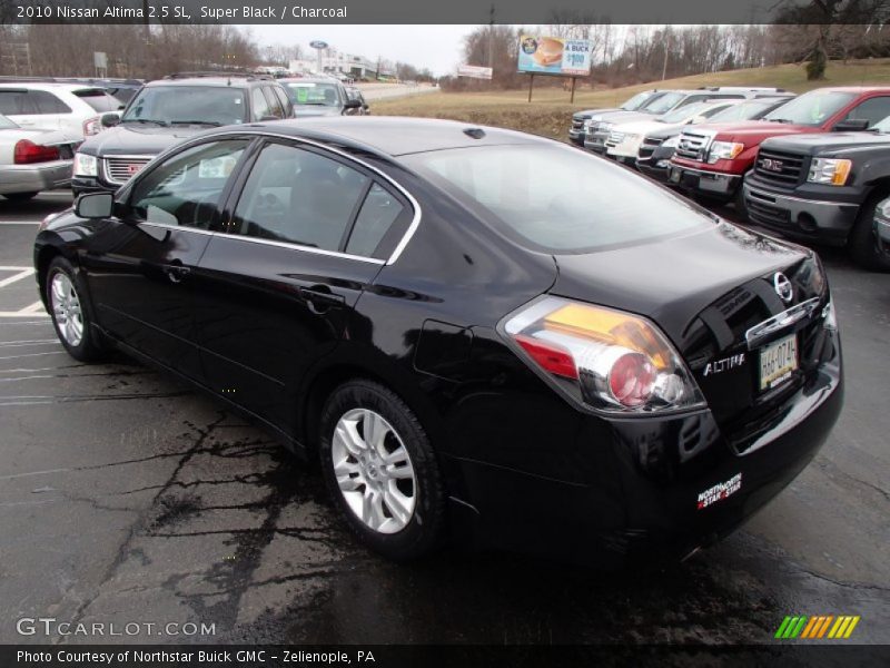Super Black / Charcoal 2010 Nissan Altima 2.5 SL