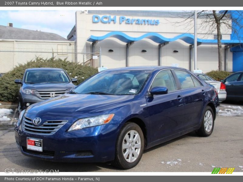 Blue Ribbon Metallic / Ash 2007 Toyota Camry Hybrid