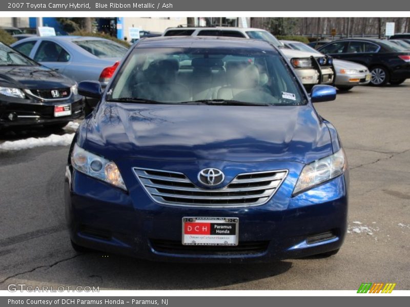 Blue Ribbon Metallic / Ash 2007 Toyota Camry Hybrid