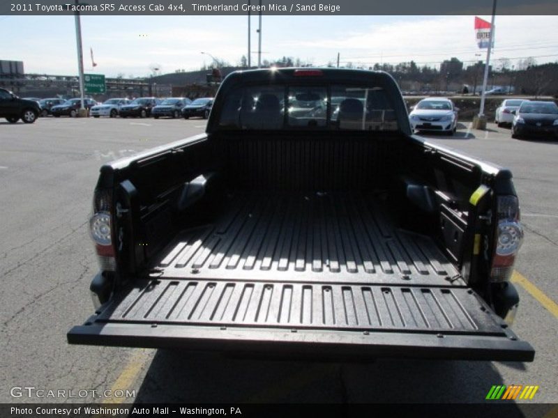Timberland Green Mica / Sand Beige 2011 Toyota Tacoma SR5 Access Cab 4x4