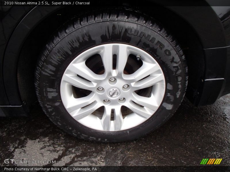 Super Black / Charcoal 2010 Nissan Altima 2.5 SL