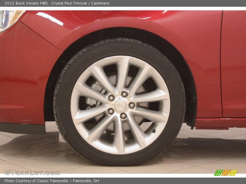 Crystal Red Tintcoat / Cashmere 2013 Buick Verano FWD