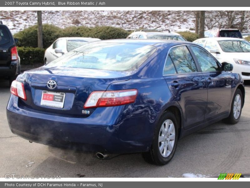 Blue Ribbon Metallic / Ash 2007 Toyota Camry Hybrid