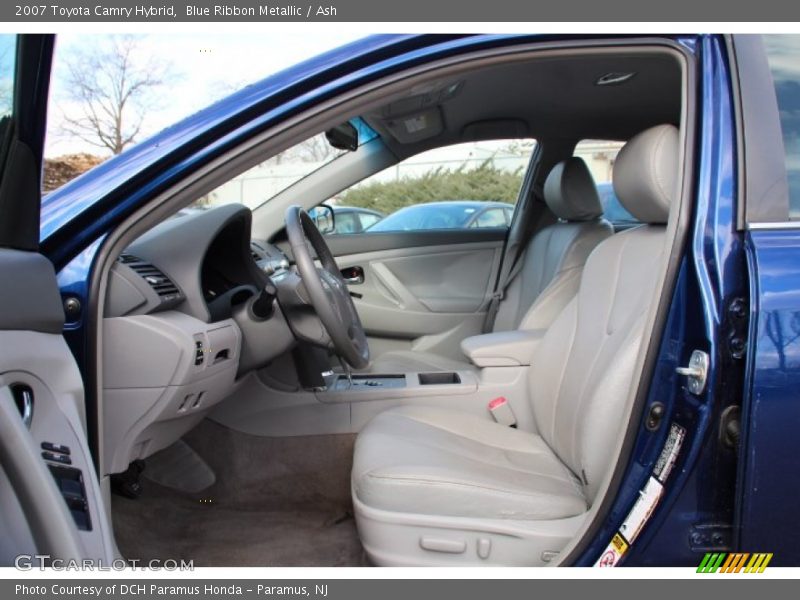 Blue Ribbon Metallic / Ash 2007 Toyota Camry Hybrid