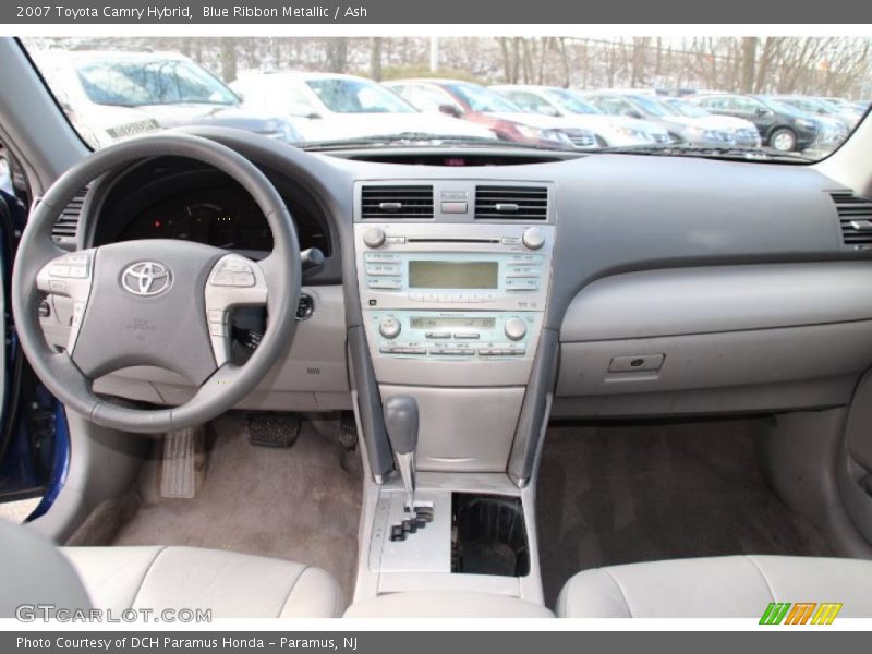 Blue Ribbon Metallic / Ash 2007 Toyota Camry Hybrid