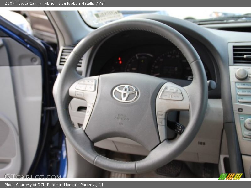Blue Ribbon Metallic / Ash 2007 Toyota Camry Hybrid