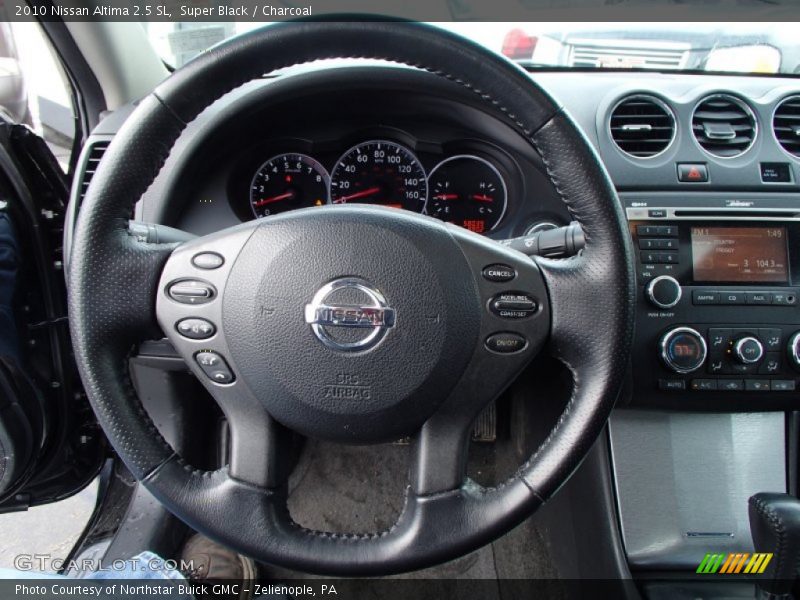 Super Black / Charcoal 2010 Nissan Altima 2.5 SL