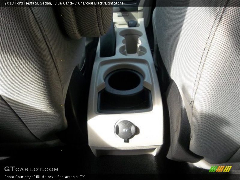 Blue Candy / Charcoal Black/Light Stone 2013 Ford Fiesta SE Sedan