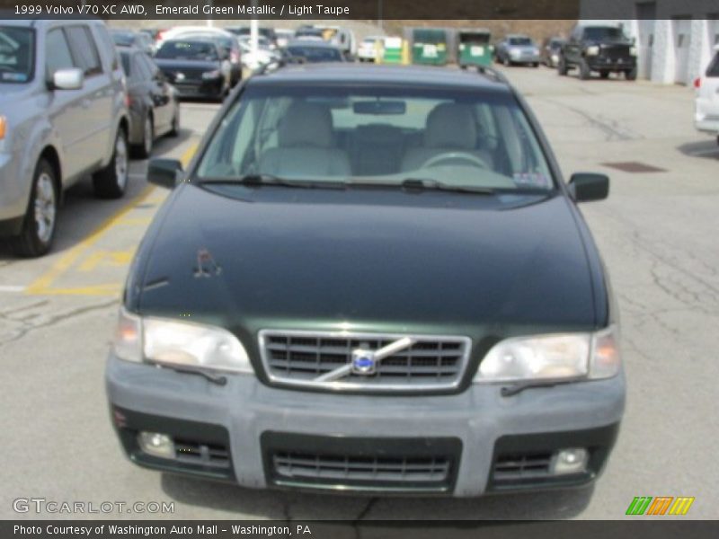 Emerald Green Metallic / Light Taupe 1999 Volvo V70 XC AWD