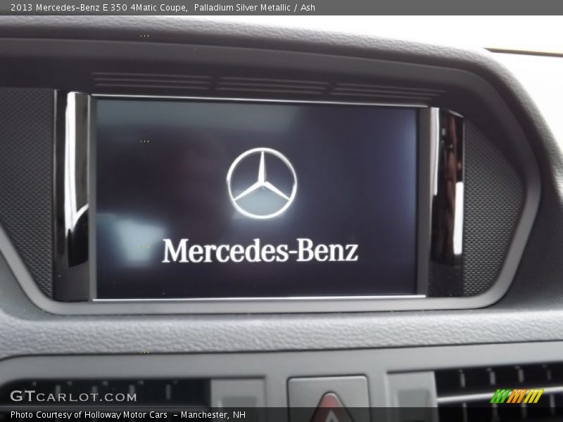Palladium Silver Metallic / Ash 2013 Mercedes-Benz E 350 4Matic Coupe