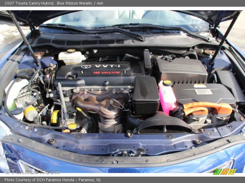 Blue Ribbon Metallic / Ash 2007 Toyota Camry Hybrid