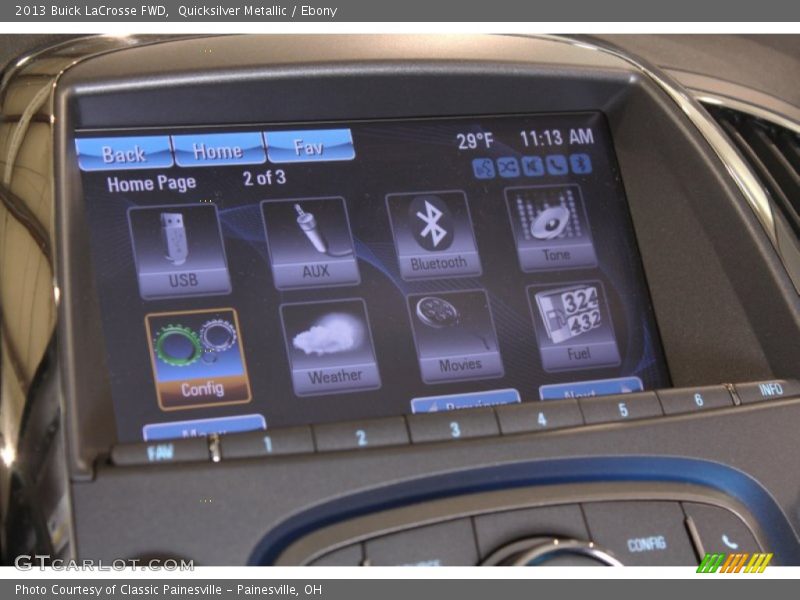 Quicksilver Metallic / Ebony 2013 Buick LaCrosse FWD