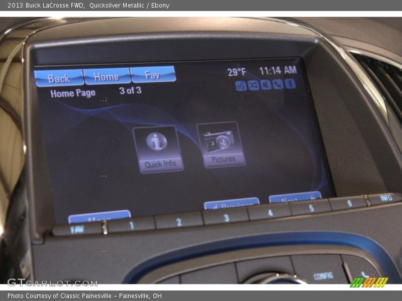 Quicksilver Metallic / Ebony 2013 Buick LaCrosse FWD